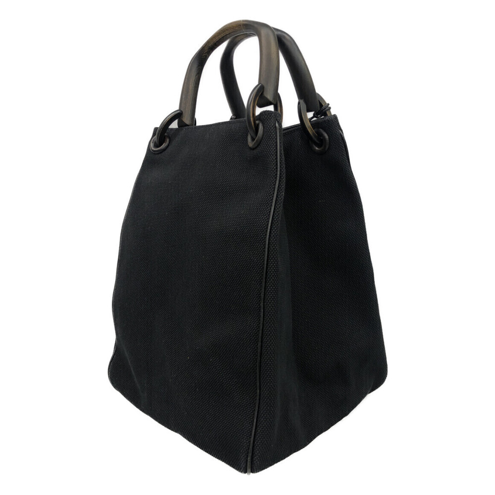Gucci Bag Shoulder Wood handles black